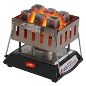 Kare Krom Elektrikli Nargile Köz Ocağı - 3