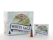 White Sage Aromalı Konik Tütsü - 2