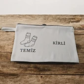 MDB Baskılı Kirli-Temiz Seyahat (Çorap) Torbası thumbnail 1
