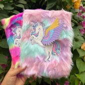 Unicorn Tasarımlı Peluş Hatıra Defteri - 3