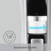 Şarjlı Ayarlanabilir Başlıklı Saç Sakal Traş Makinesi - 1