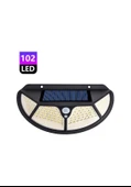 Fonksiyonel Sensörlü 102 Ledli Solar Bahçe Lambası - 4