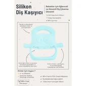 Mavi Bebek Silikon Diş Kaşıyıcı - 2