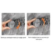 MDB Güçlü Lüks Vantuzlu Askılık thumbnail 2