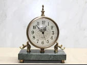 Mermer Tabanlı Masaüstü Saat - 1