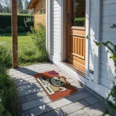 MDB Sevimli Hayvan Tasarımlı Kapı Paspası thumbnail 5