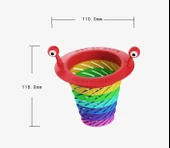 Renkli 6 Kademeli Lavabo Süzgeci - 3