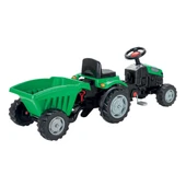 07 316 ACTIVE TRAKTÖR RÖMORKLU PEDALLI YEŞİL thumbnail 1