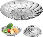 MDB Paslanmaz Çelik Buharda Pişirme Sepeti thumbnail 1