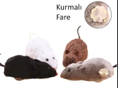 Kurmalı Fare Kedi Eğitim Oyuncağı - 1