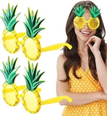 MDB Tropikal Hawaii Ananas Şekilli Parti Gözlüğü thumbnail 1