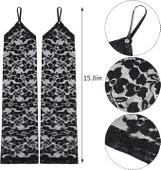 MDB Parmak Askılı Zarif Dantel Eldiven thumbnail 4