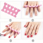 Parmak Ayırıcı Sünger Manikür Pedikür Aparatı 5 ADET - 3