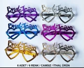 Kalpli Bride Team Gözlük Seti 6 Renk - 2