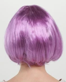 MDB Düz Kesim Küt Parti Peruğu Rose Pembe thumbnail 2