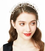 MDB Birthday Queen Yazılı Kraliçe Taç thumbnail 5