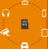 PHILIPS 128Gb UHS-I Micro SDXC Card Mikro Hafıza Kartı Ultra Speed Up to 80 Mb/S R A1 Class 10 Card+Adapter - 3