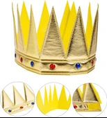 MDB Kral Kraliyet Tacı Yetişkin Çocuk Uyumlu thumbnail 1