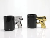 MDB Porselen Silahlı Kupa Bardak Model 4 - 1