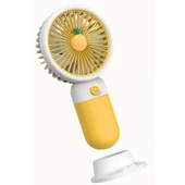 MDB Sevimli Tasarımlı Telefon Tutuculu El Fanı thumbnail 5