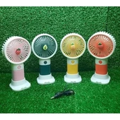 MDB Sevimli Tasarımlı Telefon Tutuculu El Fanı thumbnail 2