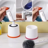 MDB Deterjan Hazneli Silikon Tuvalet Fırçası thumbnail 4