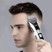 MDB Şarjlı Ayarlanabilir Başlıklı Saç Sakal Traş Makinesi thumbnail 1