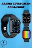 Akıllı Saat Bluetooth Bağlantı ve 24 Saat Sağlık İzleme GPS Arama Cevaplama thumbnail 2