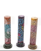 Obsidian Taşı İşlemeli Kule Tütsülük Model 1 - 1