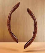 MDB Ahşap Tasarımlı Direksiyon Simidi Koruma Kılıfı 2 li thumbnail 5