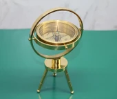 Pirinç Masa Üstü Pusula Model 2 - 1