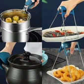 MDB 4 Parça Yanma Önleyici Mutfak Seti - Tencere Tabak Tutucu Ve Fırın Eldiveni thumbnail 1