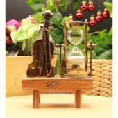 MDB Dekoratif Keman Tasarımlı Kum Saati thumbnail 1