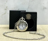 MDB Özel Kutulu Gümüş Köstekli Saat thumbnail 1