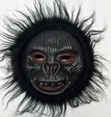 ORANGUTAN MASKESI - MAYMUN MASKESI - GORIL MASKESI YETIŞKIN ÇOCUK UYUMLU thumbnail 2