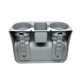 Gri Renk Oto Koltuk Yanı Bardak Tutucu Organizer - 1