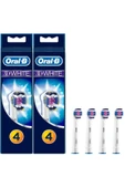 ORAL-B 3d White Siyah Diş Fırçası Yedek Başlığı 8 Adet thumbnail 1