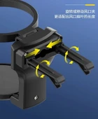 Katlanabilir Araba Bardak Şişe Tutucu - 5