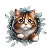 Fulcar Stray Araç Stickerı thumbnail 2