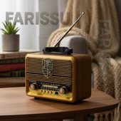 Everton RT-720 Güneş Enerjili (Solar) Nostaljik Bluetooth Radyo | FM/AM/SW, USB/TF Müzik Çalar - 1