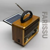 Everton RT-751 Nostaljik Tasarımlı Bluetooth/Solar/USB/TF Kart Destekli AM/FM/SW - 3