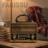 Everton RT-751 Nostaljik Tasarımlı Bluetooth/Solar/USB/TF Kart Destekli AM/FM/SW - 1