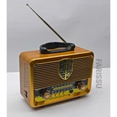 Everton RT-720 Güneş Enerjili (Solar) Nostaljik Bluetooth Radyo | FM/AM/SW, USB/TF Müzik Çalar - 5