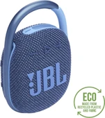 JBL Clip 4 Eco Taşınabilir Bluetooth Hoparlör IP67 Mavi - 4