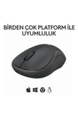 logitech M240 Sessiz Kompakt Kablosuz Bluetooth Mouse, Siyah 910-007119 - 6