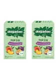 Doğadan Şeftali ve Çarkıfelek Meyveli Poşet Yeşil Çay 18'li x 2 Adet thumbnail 1