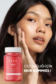 VitaCeel Cilt Aydınlatıcı, Nemlendirici Leke Karşıtı Vegan Gummy Vitamin C, Hyaluronic Acid, Glutatyon, Q10 - 7