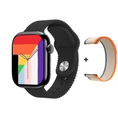 HK11 Pro Max Orıjınal Yeni Seri Güçlu Batarya Amoled Ekran Akıllı Saat Çift Kordonlu thumbnail 4