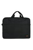 15.4 İnç Lüks Laptop Dizüstü Bilgisayar Çantası Siyah thumbnail 1