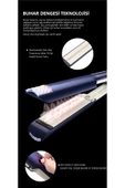 Lydsto Beauty Steam Flow Buharlı Saç Düzleştirici ve Şekillendirici (DarkSlateBlue) - 2